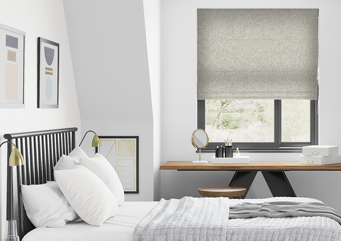 Rya, Linen - Roman Blind - Image 3